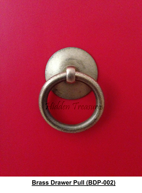 02 Brass ring design drawer pull