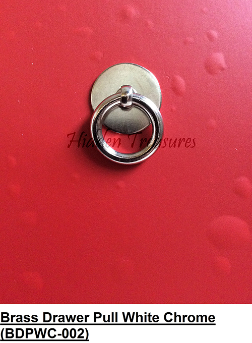 40 Brass ring design drawer pull