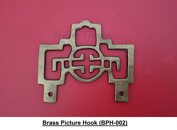 02 Brass picture hook