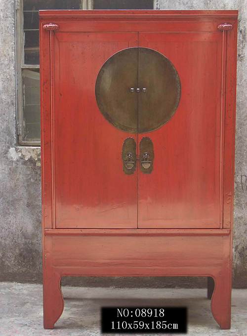 15 Antique red wedding Cabinet 