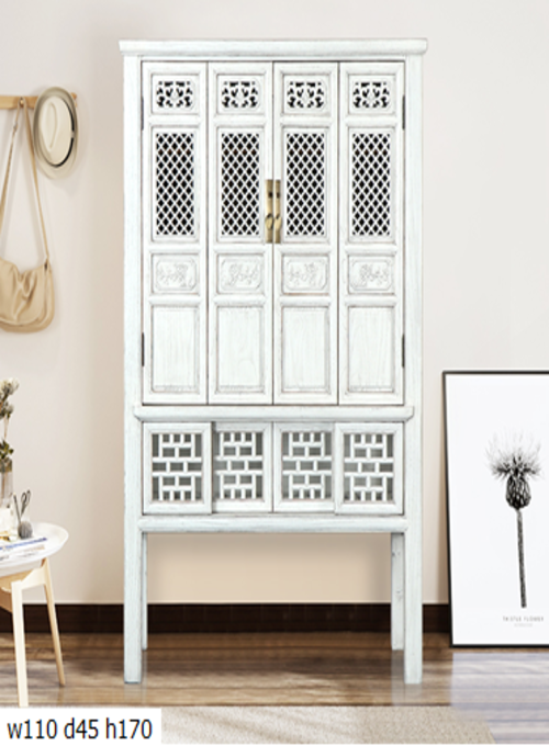 17 Custom make white kitchen cabinet