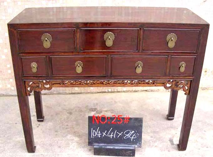 04 Antique 7 drawers Sideboard
