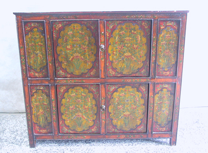  02 Antique Tibetian Cabinet